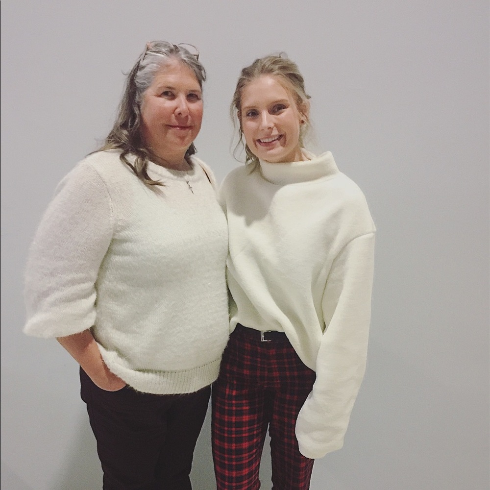 H&M cropped fleece